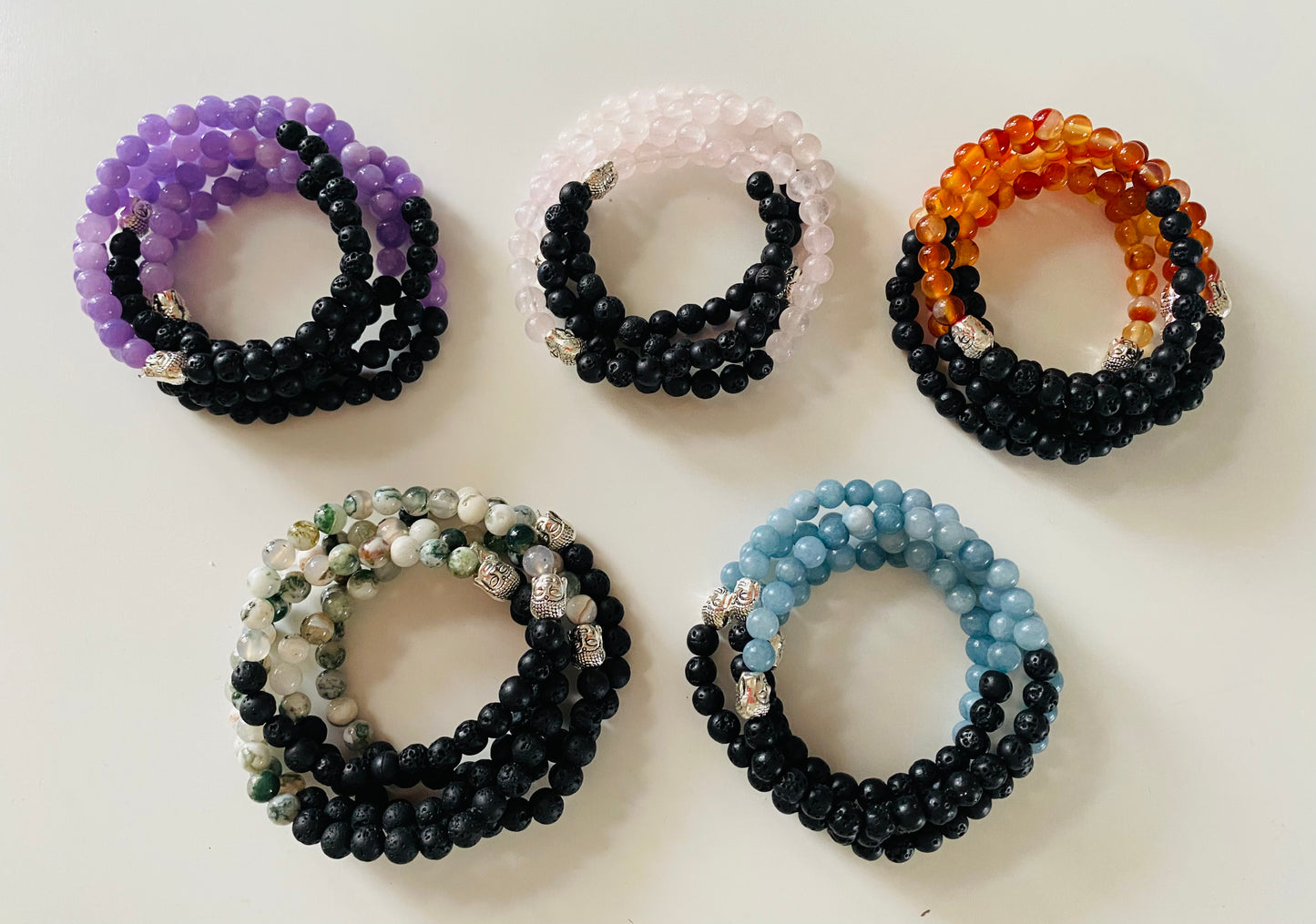 Tree Agate diffuser bracelet