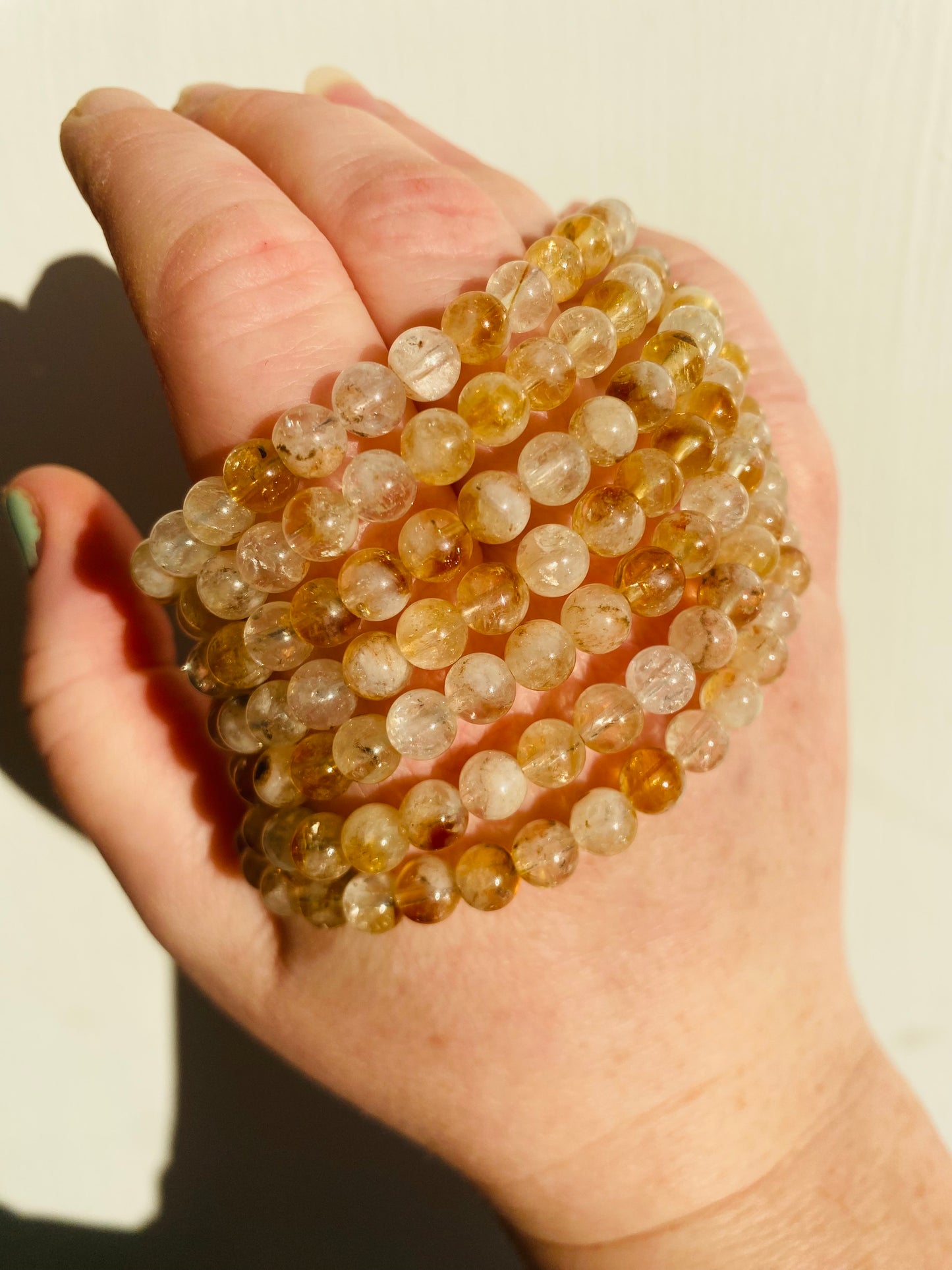 Citrine bracelets