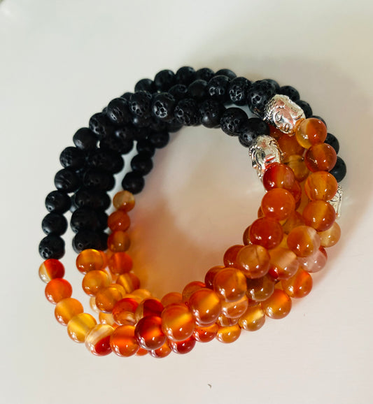 Carnelian Diffuser bracelet