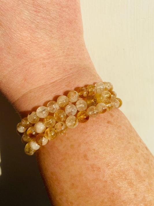 Citrine bracelets